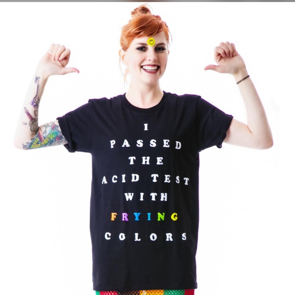 Bad Acid frying colors T.
